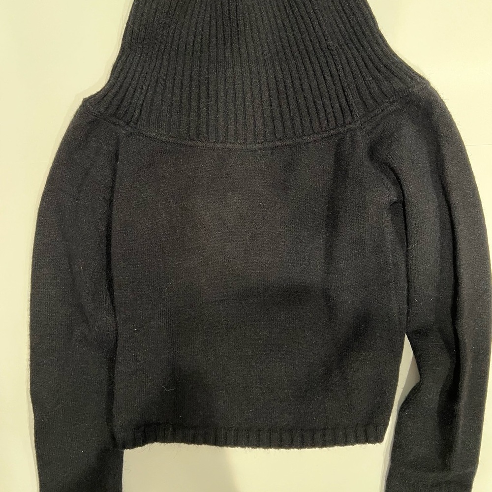 Edikted Black Cowl Neck Sweater - Picture 3 of 3